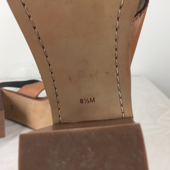 Sam Edelman 8.5 Ivy Color Block Open Toe Sandal - Picture 6 of 6